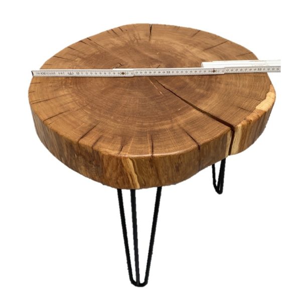 Couchtisch Eiche rund mittelgroß – Bild 4